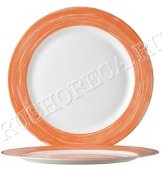 Тарелка Brush Orange d195 