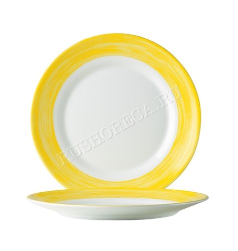 Тарелка Brush Yellow d155 мм 