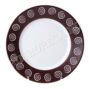 Тарелка  Sirocco Brown d190 мм