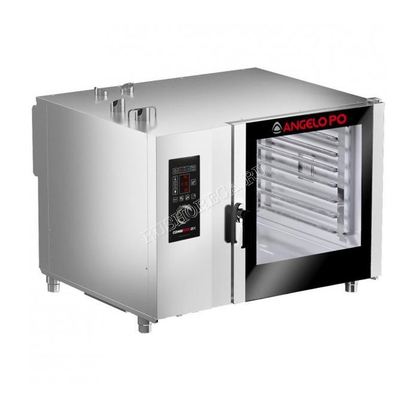 Пароконвектомат ANGELO PO BX61G газ