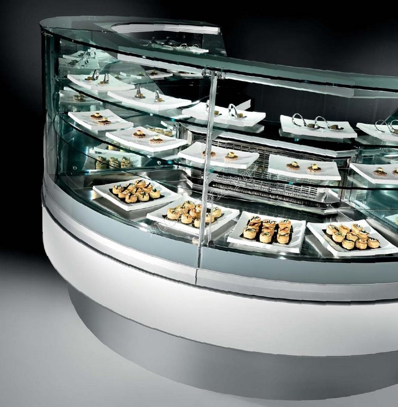 Витрина холодильная IFI MIX угловая 90 VAD UC без обшивки