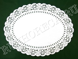 Салфетки ажурные 27Х35см Овальные