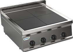 Плита 4 конфорочная 700 серии TECNOINOX PCU70E7 616091