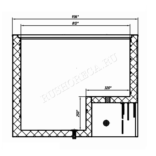 Ларь морозильный PRIME 350B