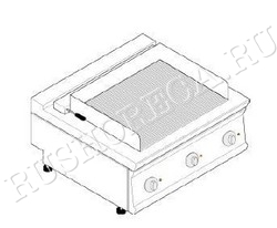 Гриль 700СЕР TECNOINOX GD8E7 716091